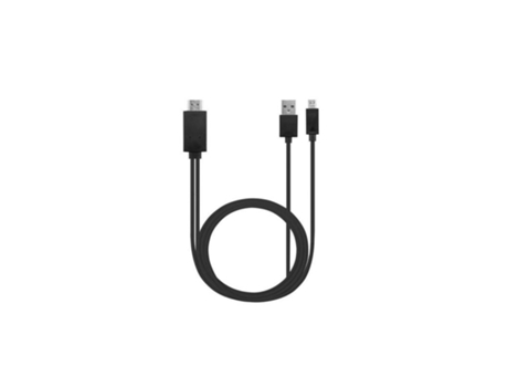 Adaptador Tv Hdmi Hd Negro