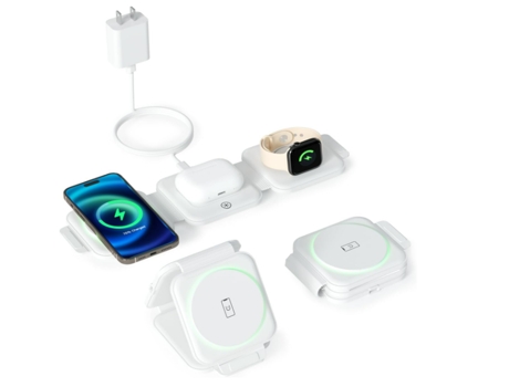Cargador Carregamento Rápido Portátil para Apple RADIODDITY Blanco