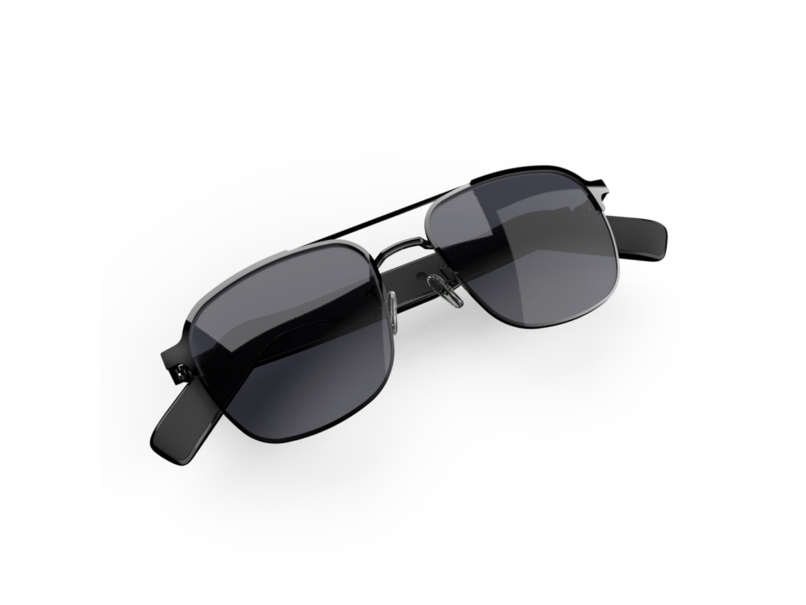 Gafas inteligentes Chrui Sg 11 Pro con reproducción de música y contestador automático (blancas)