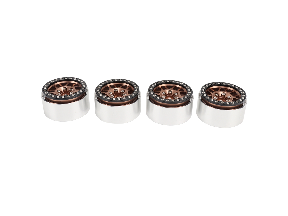 Llantas De Aleación De Aluminio Cnc De 1,9 Pulgadas Para Coches Rc A Escala 1/10 Axial Scx10 90046 Redcat Mst