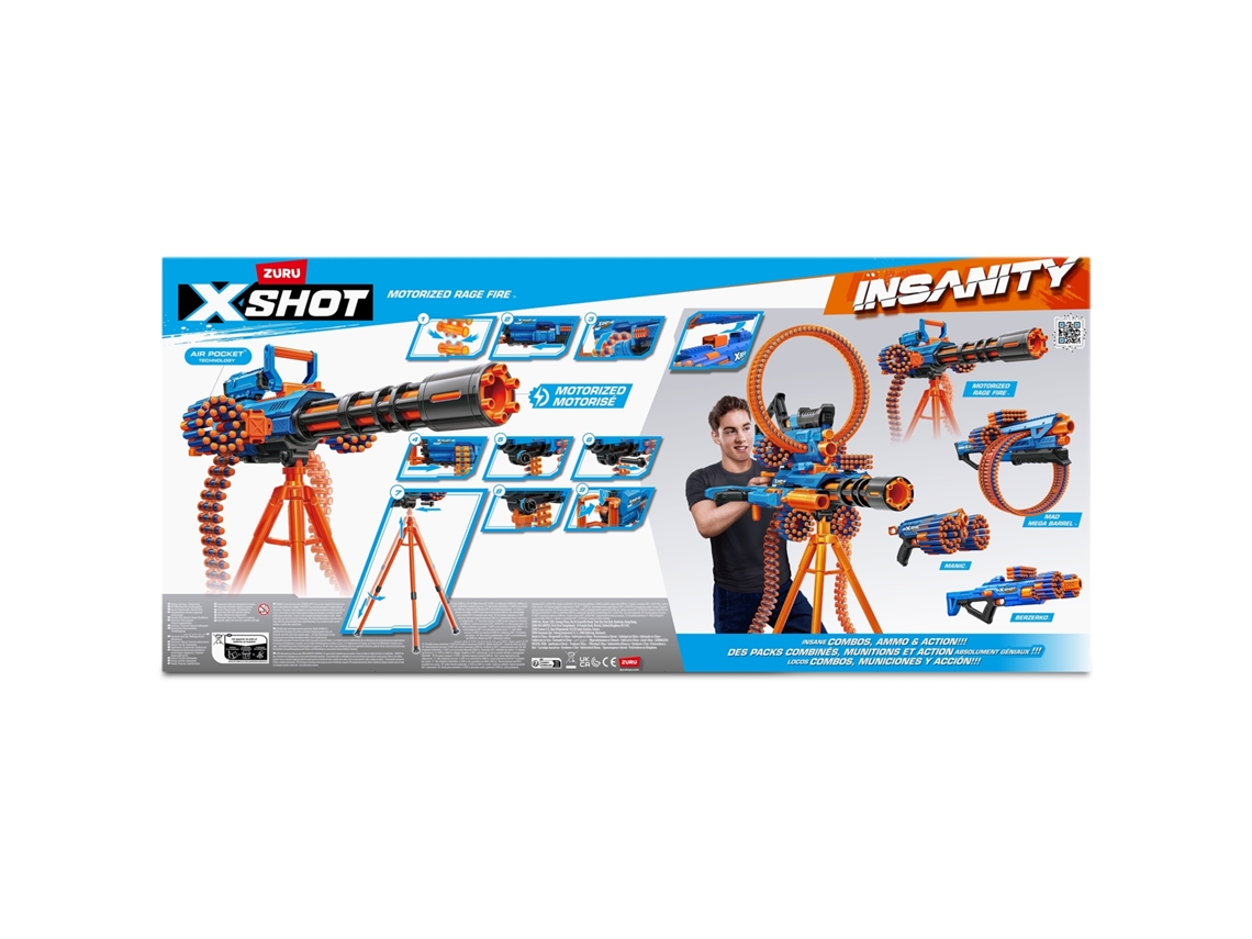 Lanzador Insanity con Trípode X-SHOT | Worten.es