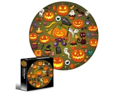 Puzzles De Rompecabezas Redondos De Halloween Para Relajarse