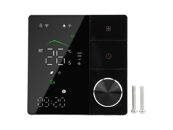 Termostato inteligente programable con wifi, pantalla táctil, control por voz y app para el hogar, CA 95-240 V
