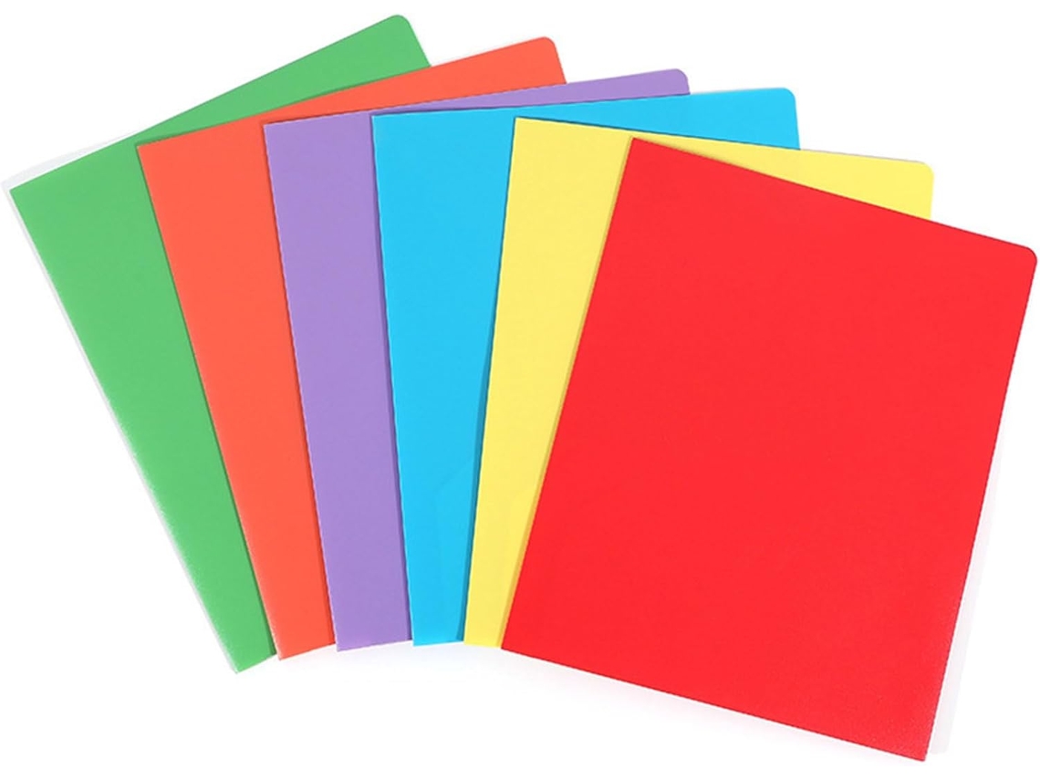 Carpeta De Dos Bolsillos Con 1/6 De Tamaño Carta Con