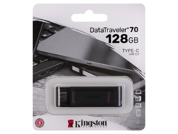Pen Drive KINGSTON DataTraveler 70 (Type-C - 128 GB)