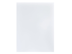 Placa Protectora De Plástico Blanco Para Perforar Y Estampar En Cuero, 200x150x15 Mm.