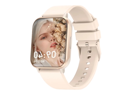 Reloj inteligente para mujer de 1,83 pulgadas, Monitor de salud, termómetro, pulsera para mujer, reloj inteligente con llamada Bluetooth para Andro...