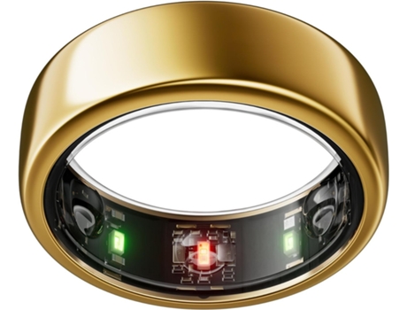 Smart Ring CHRONUS X1 Rastreador de Salud IP68 Impermeable 11# Oro