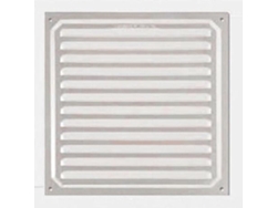 Rejilla de ventilación Brinox 20x20cm - Aluminio
