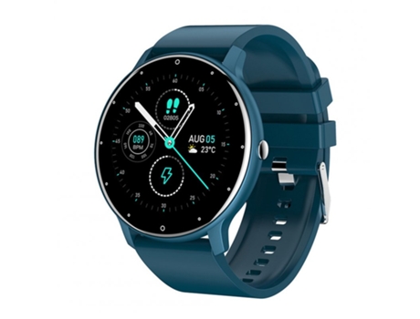 Pulsera Deportiva con pantalla a color Monitoreo de la salud del ritmo cardíaco Bluetooth Azul