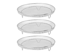 Juego De 3 Estantes Multicapa De Acero Inoxidable 304 De 8 Pulgadas Para Freidora Deshidratadora Cosori Instant Vortex.