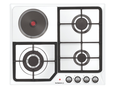 DE DIETRICH DPE3601WM placa Branco Embutido 60 cm Combinado 4 zona(s)