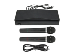 Micrófono Inalámbrico Dual 2.4g De 10 M, Micrófono Dinámico De Mano Para Karaoke, Fiestas Y Conferencias.
