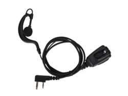 Auriculares Para Radio Walkie-talkie Con Botón Ptt Grande, Conector K De 2 Pines.