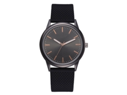 Reloj De Pulsera De Moda Para Mujer Lvpai Con Correa De Silicona Y Pantalla Analógica (negro)