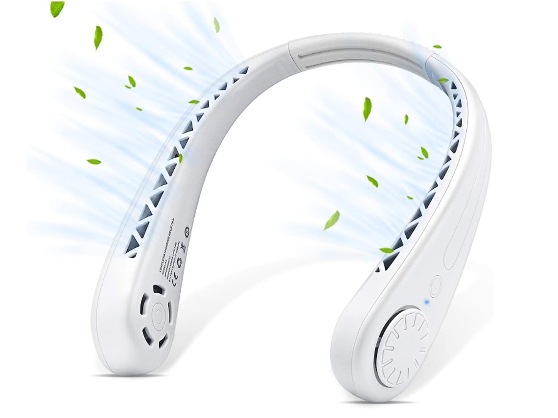 Ventilador de Cuello Portátil ENZON Blanco