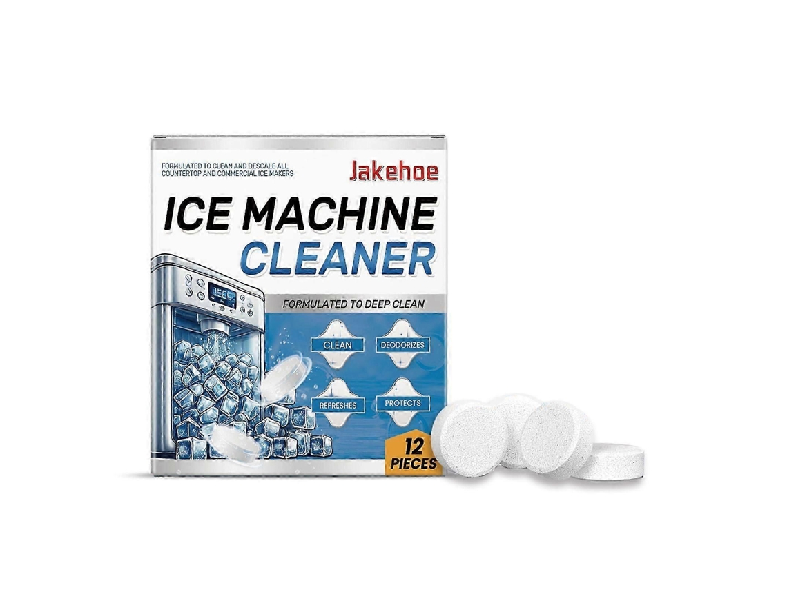 Descalcificador para máquinas de hielo, frigoríficos y congeladores. Potente limpiador para eliminar olores e incrustaciones de las máquinas de hielo.