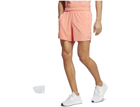 Pantalones de Hombre ADIDAS Corto Performance Run Icons Bar Rosa (M)