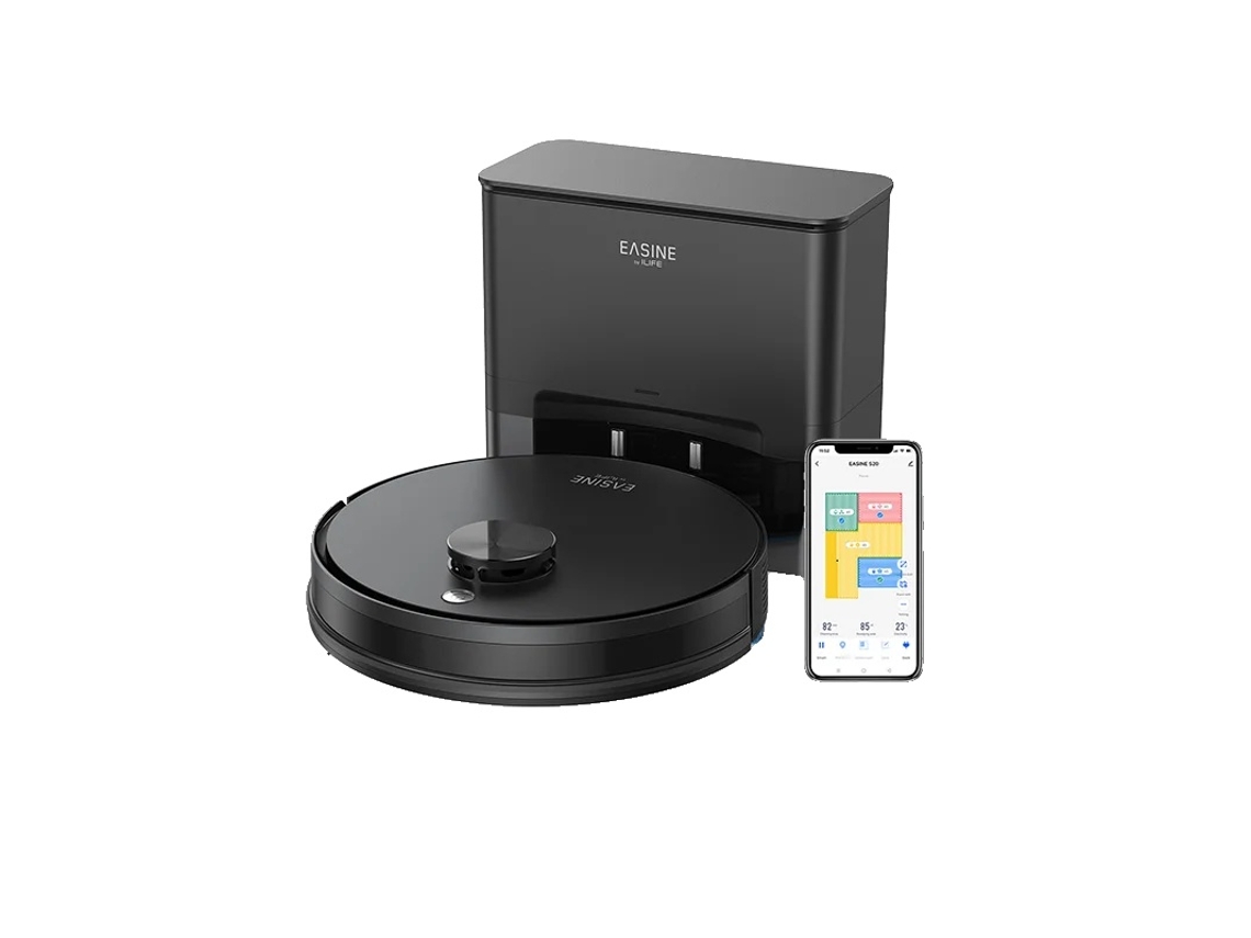 Robot aspirador y fregona combinados, autovaciado, succión de 5000 Pa, Easy by iLife S20, UE