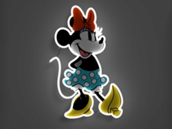 PAINEL YELLOWPOP DISNEY MINNIE FULLBODY
