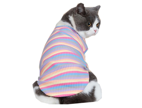 Ropa Para Mascotas Ropa De Verano Sin Mangas Para Perros Y Gatos Ropa De Dos Piernas Para Mascotas Chaleco Para Mascotas ELKUAIE xl