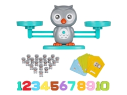 Ats-juguete De Balanza Matsemática Animal Juego De Tablero Numérico Educatsivo Temprano Para Niños