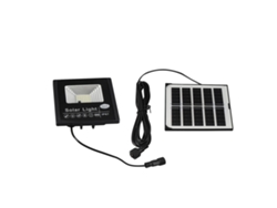 Rebe-foco Solar De 25w 44leds Con Control Remoto, Regulable, Temporizador, 1500mah Para Jardín Y Calle, Luz De Seguridad Exterior
