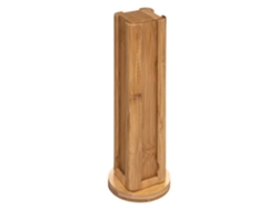 Portacápsulas giratorio - FIVE - Modelo x32 - Bambú - Cilíndrico - Diseño contemporáneo