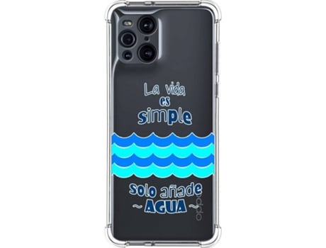 Carcasa Oppo Find X3 Pro 5G TUMUNDOSMARTPHONE Agua