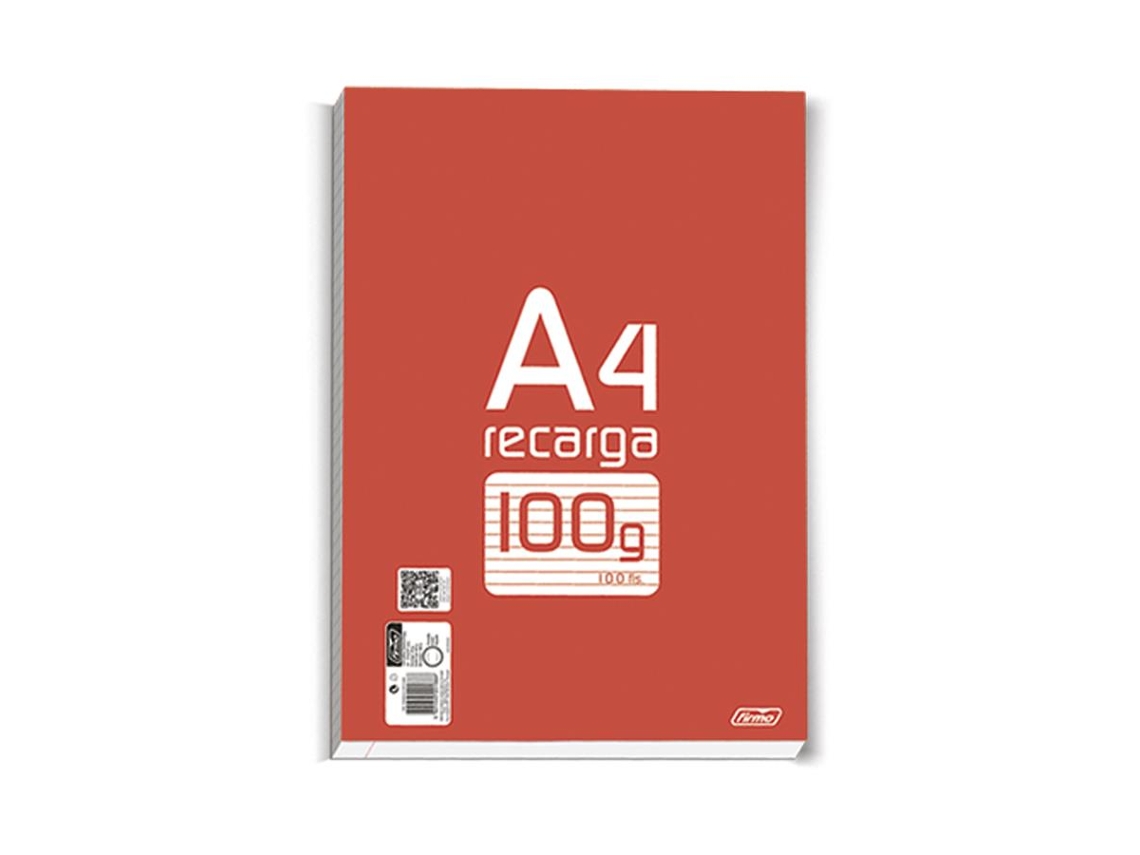 Recarga de Hojas FIRMO Pautado (A4 - 100 Hojas - 100 Hojas)
