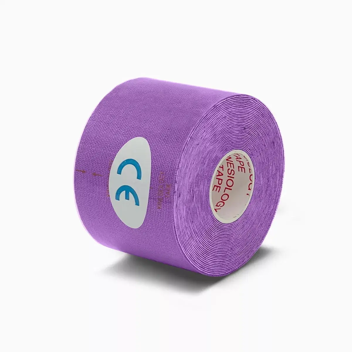 Vendaje muscular para kinesiología, cinta elástica de algodón para deportes Mdug (morado, 3,8 cm x 500 cm)