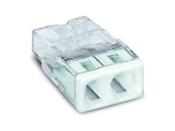 Terminal De Caja De Conexiones De 2 Hilos 2273-202 Para Conductores Sólidos De 0,5-2,5 Mm² (paquete De 100)