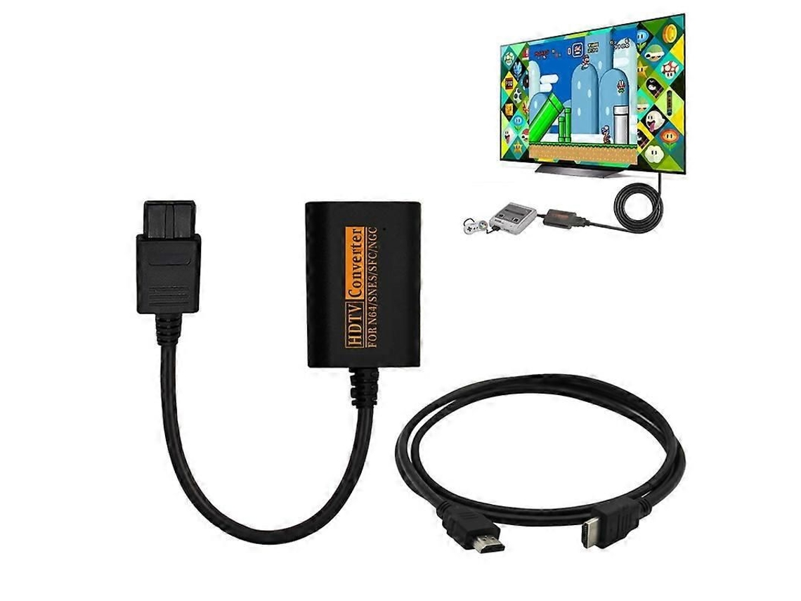 Convertidor de vídeo HDMI para consolas de juegos retro 720p NGC/N64/SNES/SFC GOKOCO