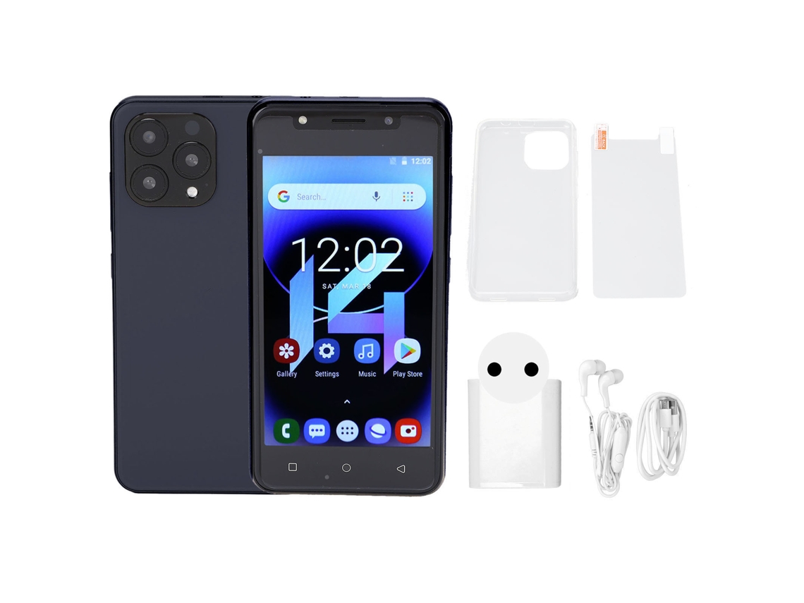 Telefone Inteligente 3g 5.0 Polegadas Desbloqueado Com Reconhecimento Facial 4gb Ram 32gb Rom Android 10 Roxo