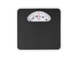 Báscula personal mecánica Tommy01 Black Square, acero laminado en frío