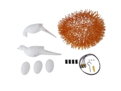 Lámpara De Pared Led Moderna Con Forma De Casita De Pájaros, Aplique Decorativo Acrílico Para Dormitorio O Sala De Estar.