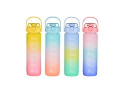 Botella Con Tapa Y Pajita Bewinner Multicolor 800 Ml