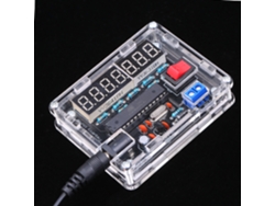 Kit De Bricolaje Medidor De Frecuencia Contador De 10 Mhz Avr Cymometer Resolución 0,000001 Hz Con Carcasa