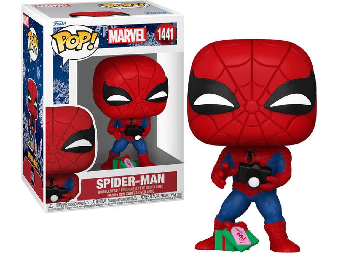 Figura FUNKO Pop! Marvel: Spider-Man con Regalo Abierto