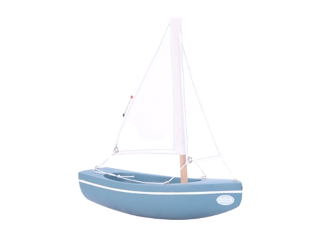 Barco TIROT (Madera - Verde - 21 cm)