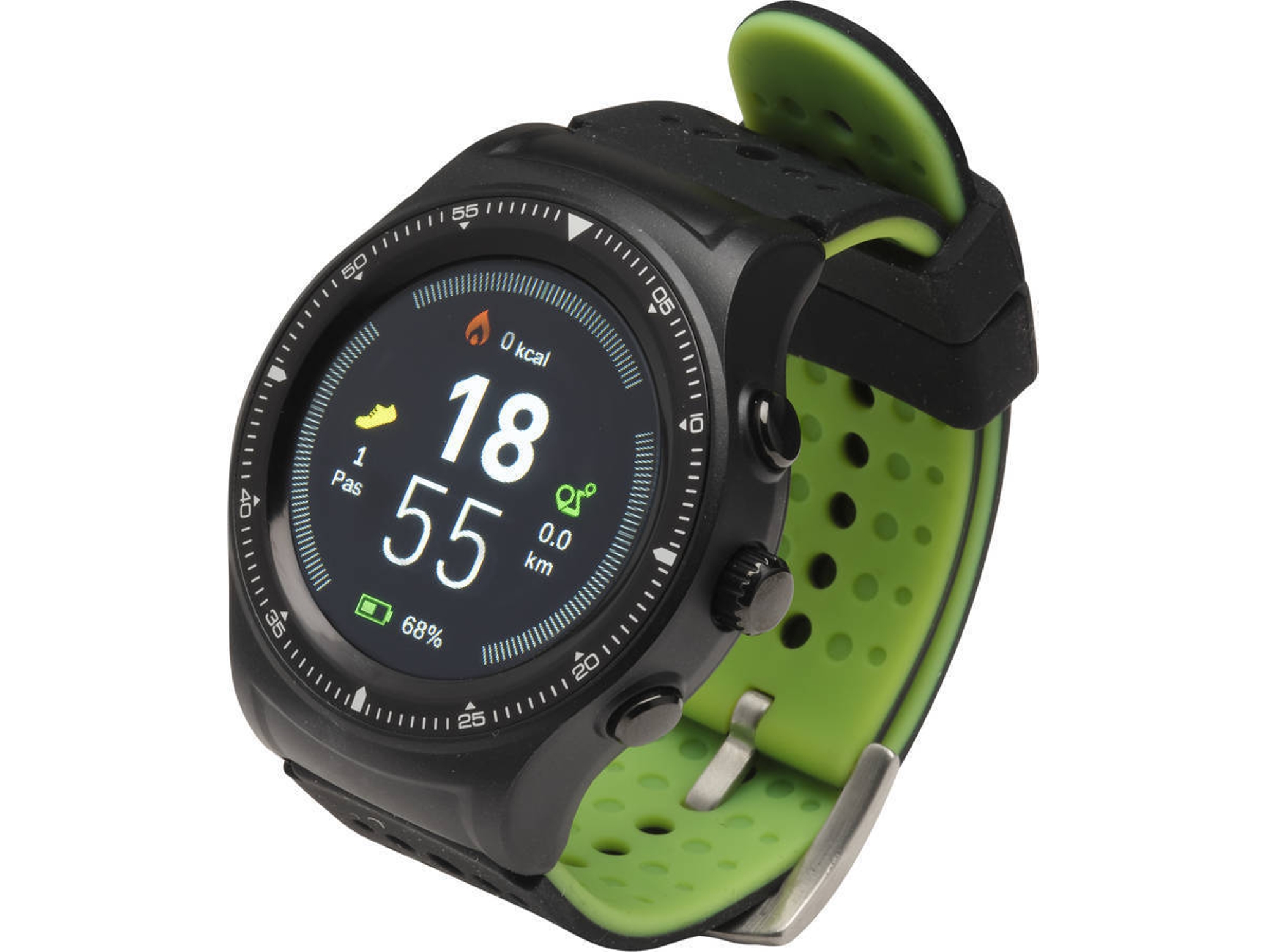 Reloj deportivo DENVER SW-500 (Bluetooth - 7 días de autonomía - Pantalla táctil - Multicolor)