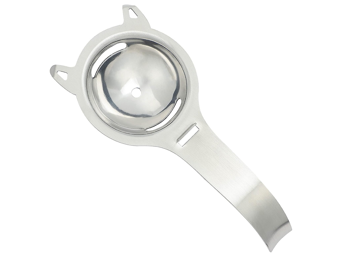 Separador de huevos, filtro de clara y yema, acero inoxidable, utensilio de cocina NEVEANCE