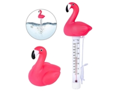 Termómetro flotante, termómetros flotantes para piscinas, termómetro de agua con forma de animal de dibujos animados con cuerda para piscinas cubiertas