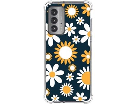 Carcasa Motorola Edge 20 TUMUNDOSMARTPHONE Dibujos Antigolpes Flores 08 Multicolor
