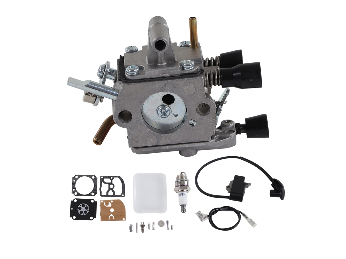 Kit De Carburador Y Bobina De Encendido Para Desbrozadoras Stihl Fs120 R Fs200 Fs250 Fs350