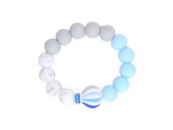 Pulsera mordedora para bebés - Mordedor de silicona seguro y divertido para bebés