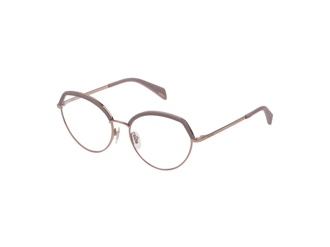 Montura De Gafas Mujer Police Vpl932-5508ff (metal - Dorado - Ø 55 Mm)