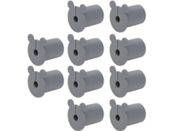 10 Material, Piezas Y Atractivo Visual Para Ojales Perforados De Cables Satelitales