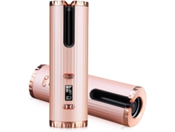 Regalos Para Mujeres, Rizador Automático Inalámbrico, Temperatura Ajustable Con Pantalla Lcd, Antienredos, Portátil.