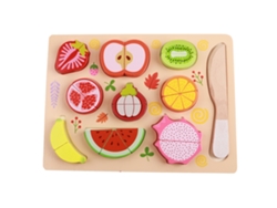 Ats-juego De Comida De Madera Con Corte Magnético, Frutas Y Verduras Simuladas Para Niños, Juguete Educatsivo Temprano